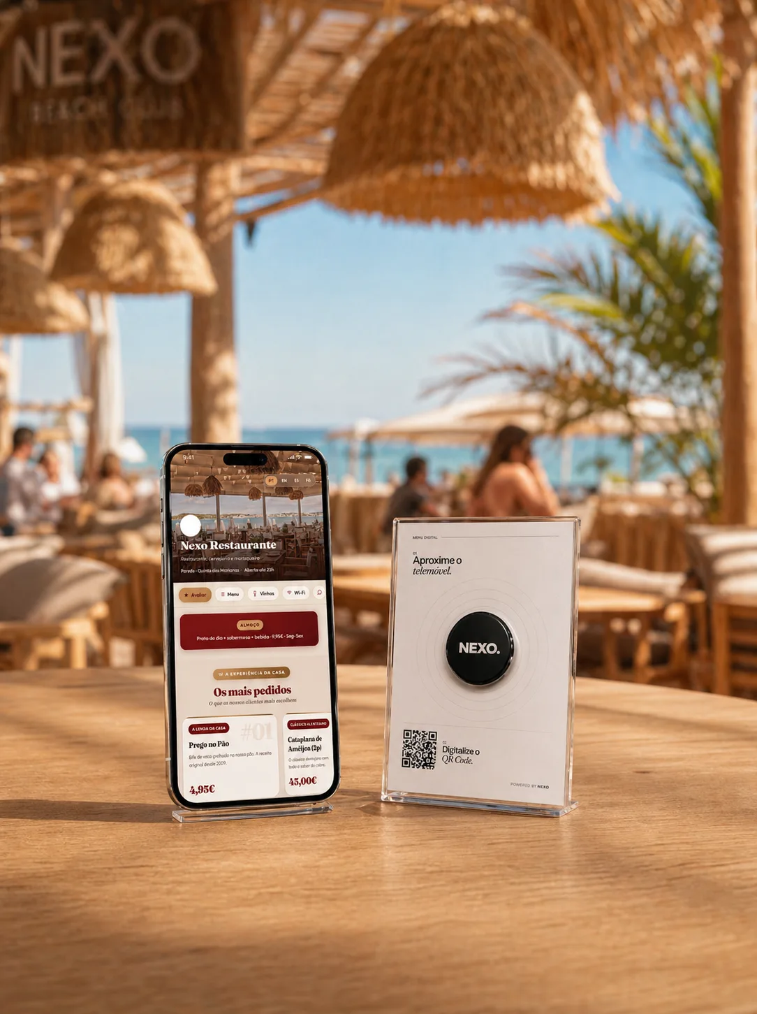 NEXO em contexto — beach club